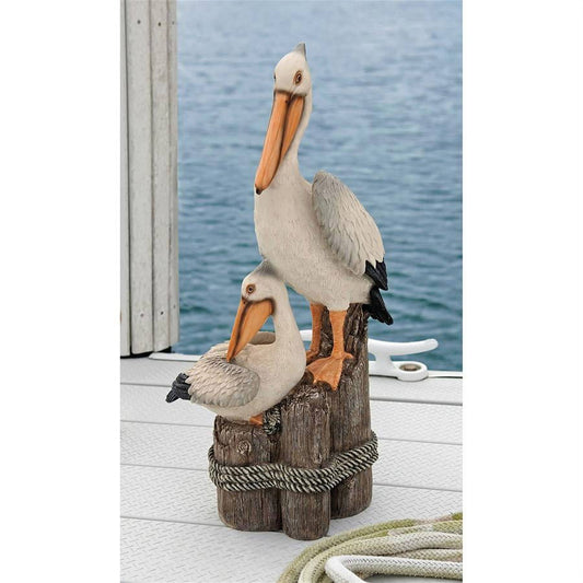 Ocean&S Perch Pelican Statue